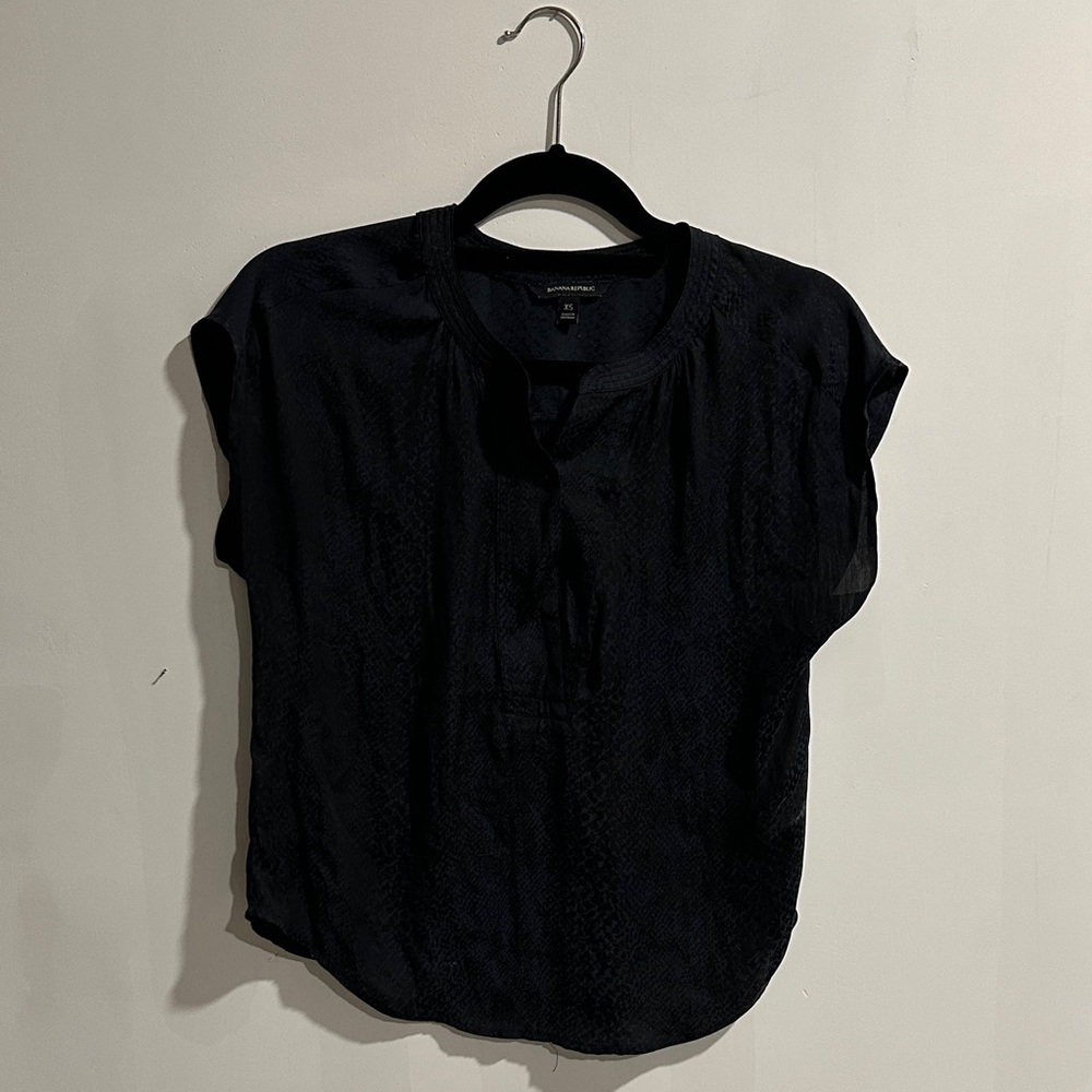 Banana Republic Black Blouse
